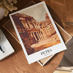 The Petra In Jordan – affisch med snyggt motiv, köp enkelt hos Bozetto i flera storlekar