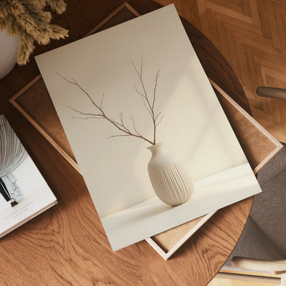 Minimalist Ceramic Vase Poster