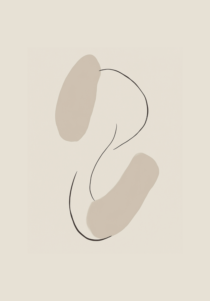 Gentle Curves Poster