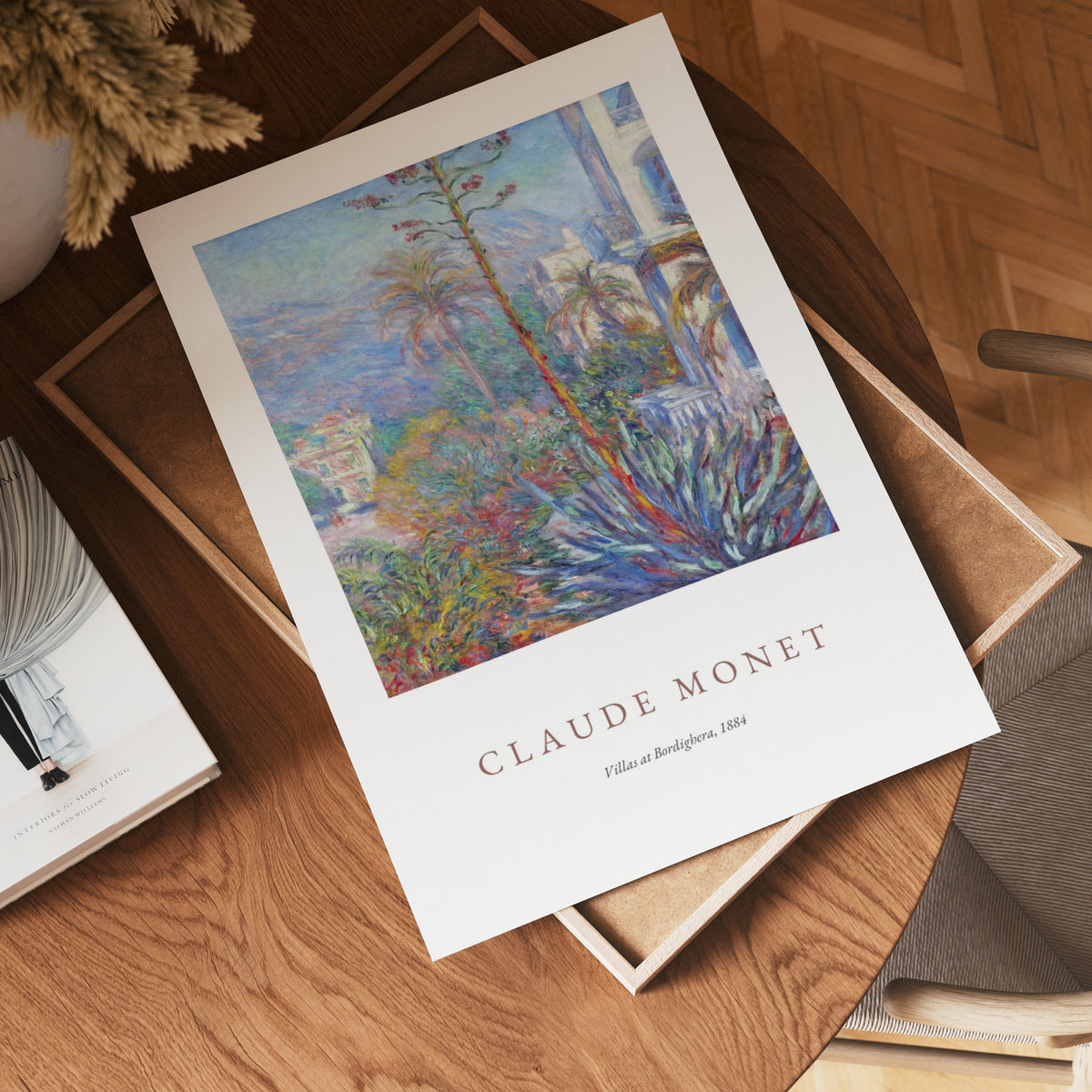 Claude Monet Villas At – affisch med stilfullt motiv från Bozetto i hög kvalitet