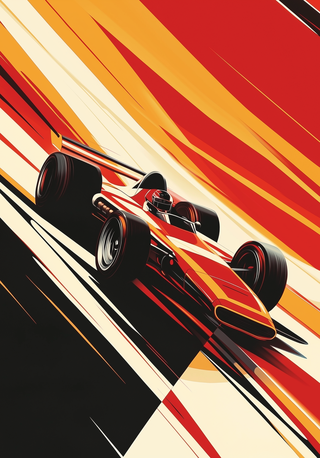 The Final Lap – affisch med snyggt motiv, köp enkelt hos Bozetto i flera storlekar