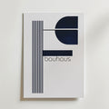 Bauhaus Modern Geometry – stilfullt konsttryck från Bozetto, tryckt på matt finpapper