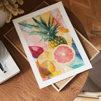 Abstract Harvest No.2 – affisch med snyggt motiv, köp enkelt hos Bozetto i flera storlekar