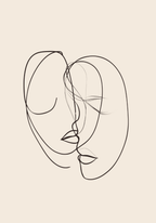 Silent Intimacy – affisch med snyggt motiv, köp enkelt hos Bozetto i flera storlekar