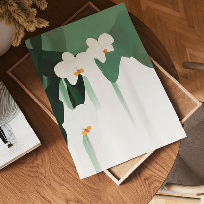 Green Abstract Poster