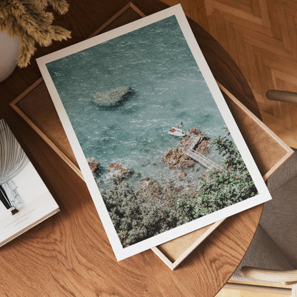 Coastal Dock Escape Poster