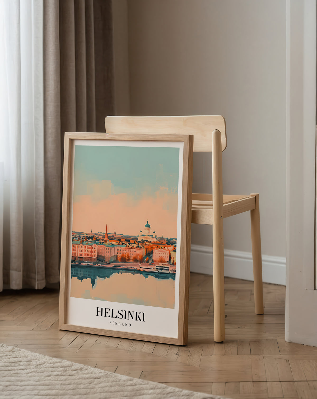 The Helsinki – affisch med snyggt motiv, köp enkelt hos Bozetto i flera storlekar