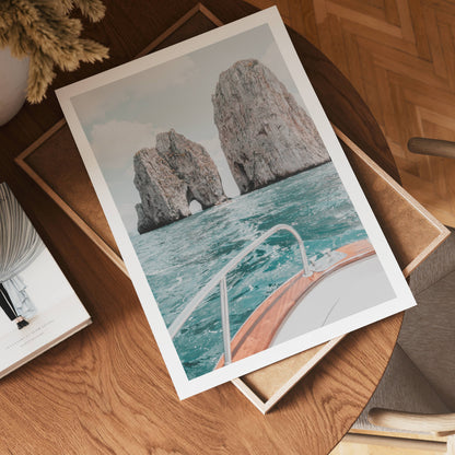 Capri Sea Voyage Poster