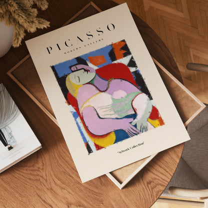 Picasso Cubist Siesta Poster