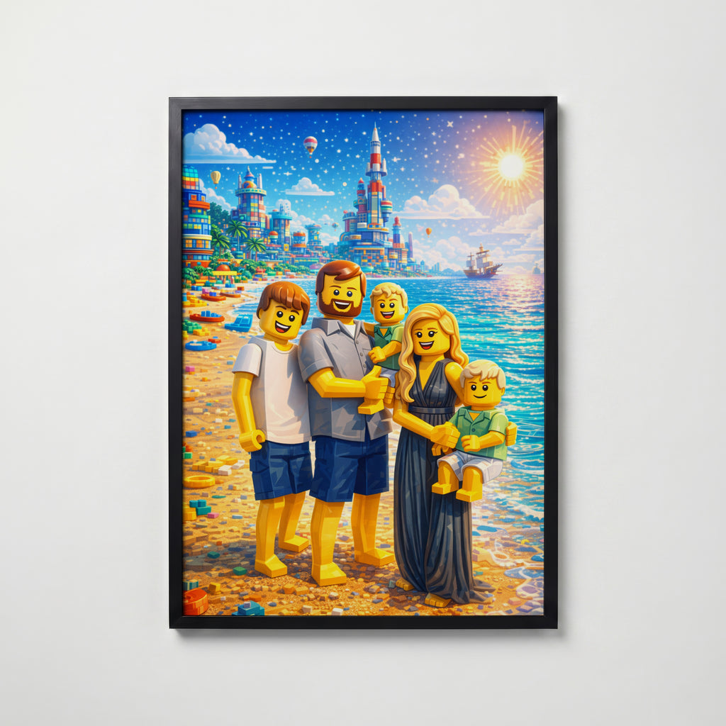 Personlig Poster Lego - Skapa din egen design