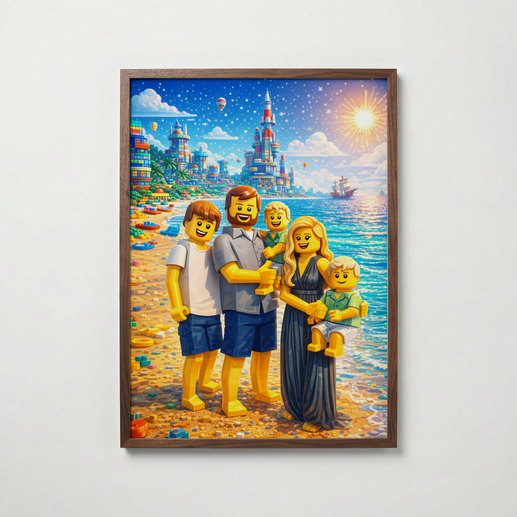 Personlig Poster Lego - Skapa din egen design