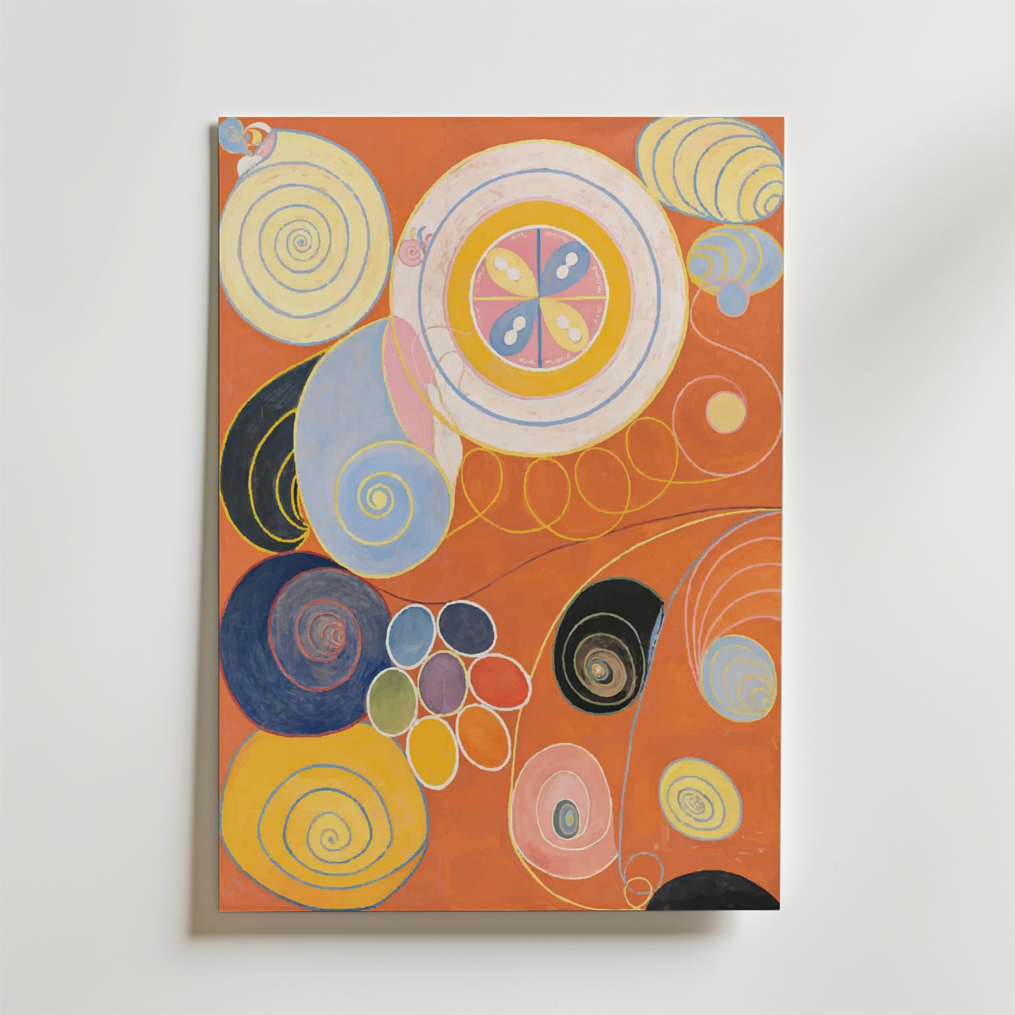 Hilma af Klint Spirals of Creation Poster