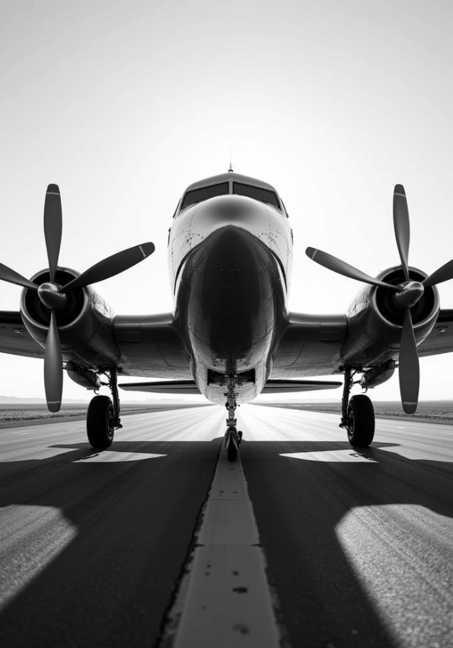 Vintage Airplane – affisch med snyggt motiv, köp enkelt hos Bozetto i flera storlekar