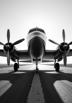 Vintage Airplane – affisch med snyggt motiv, köp enkelt hos Bozetto i flera storlekar