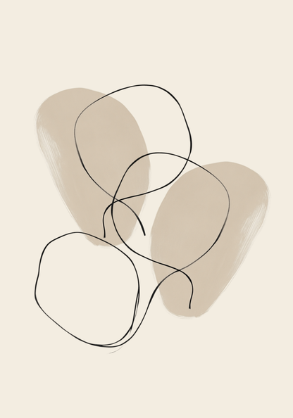 Linear Harmony Poster