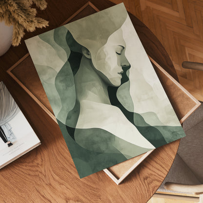 Abstract Reflection Poster