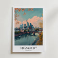 The Frankfurt – stilfullt konsttryck från Bozetto, tryckt på matt finpapper i hög tryckkvalitet