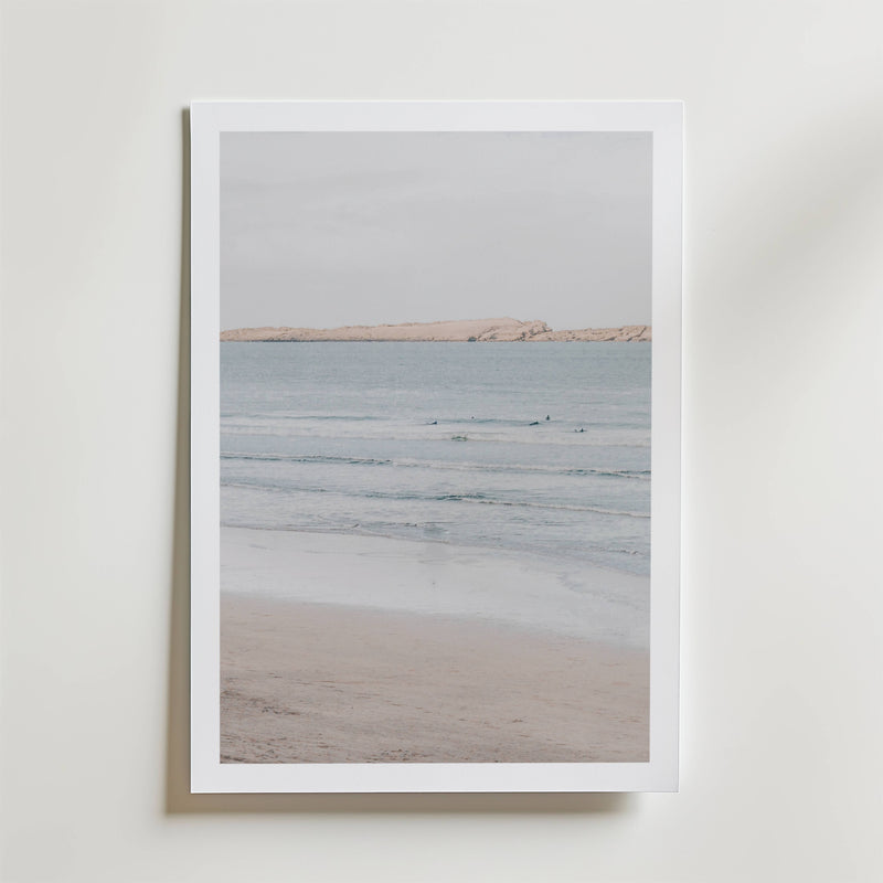 Calm Shoreline Stillness Poster