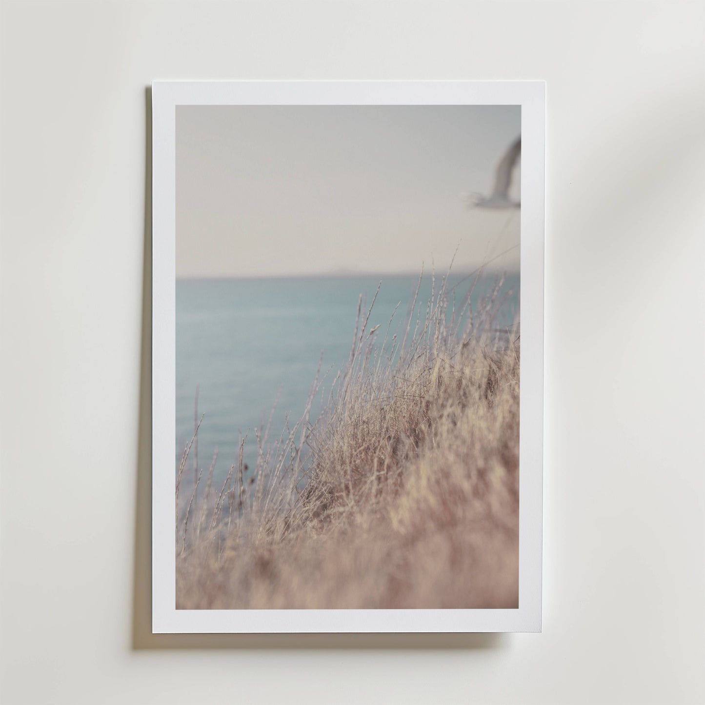 Soft Coastline Breeze Poster