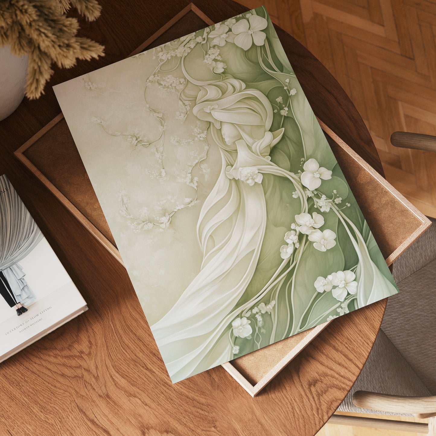 Abstract Blossom Grace Poster