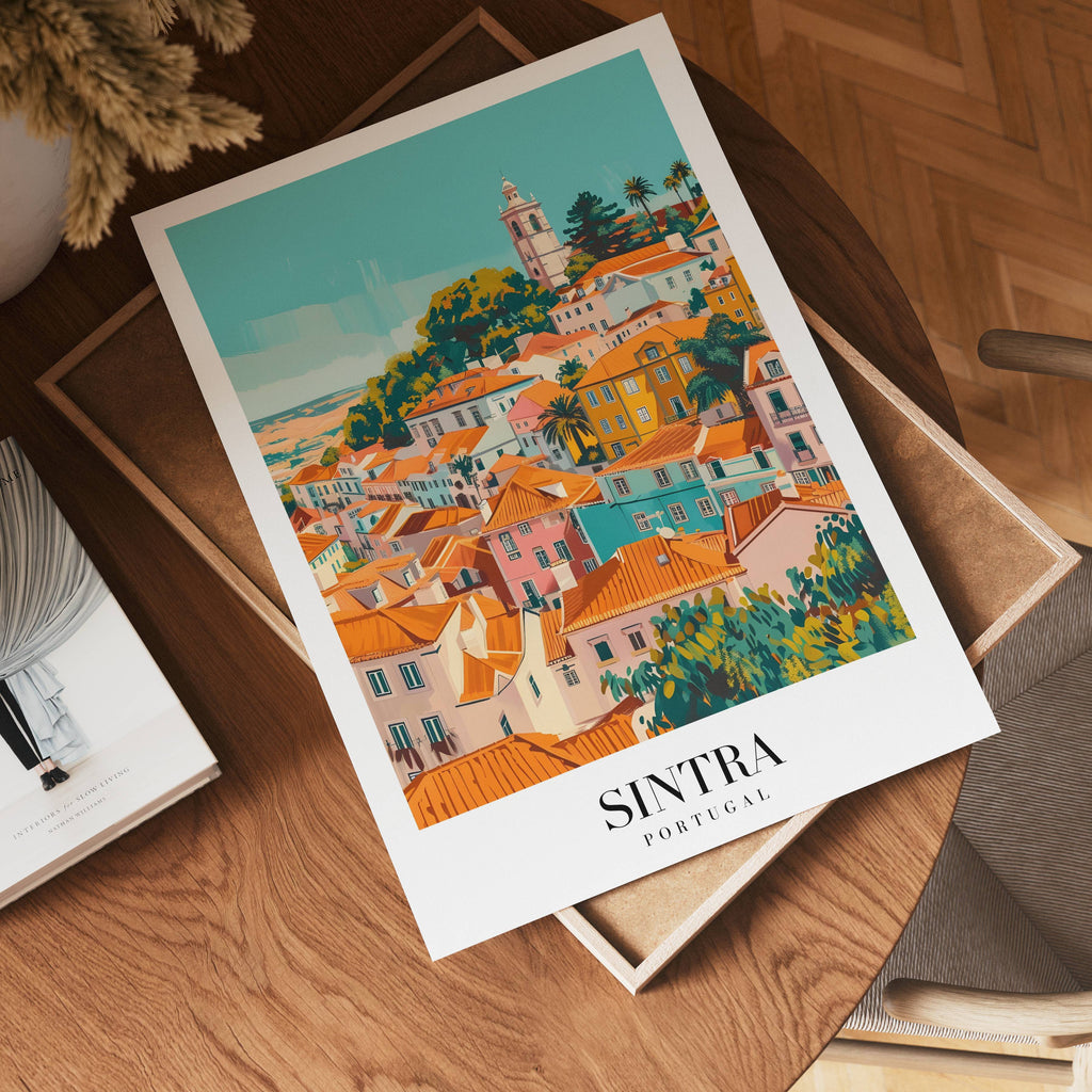 Echoes Of Sintra poster visad rakt fram – Bozetto affisch i hög tryckkvalitet i hög tryckkvalitet