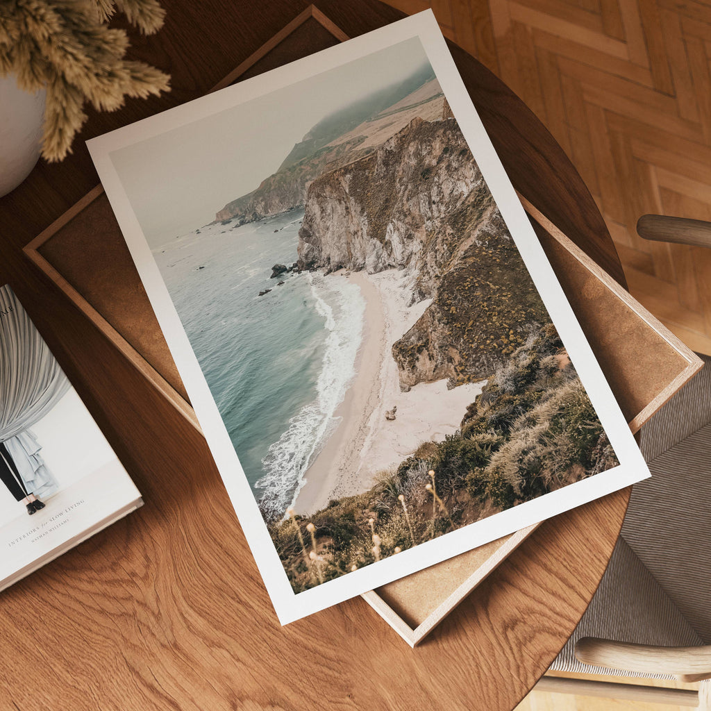 Coastal Cliff Serenity – affisch med stilfullt motiv från Bozetto i hög kvalitet