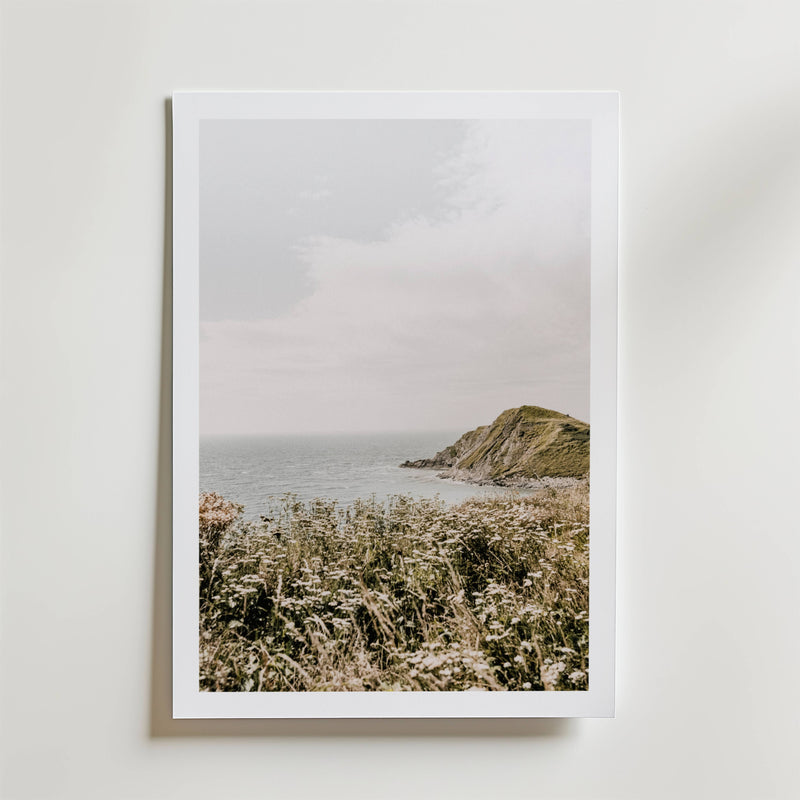 Coastal Wildflower Breeze Poster
