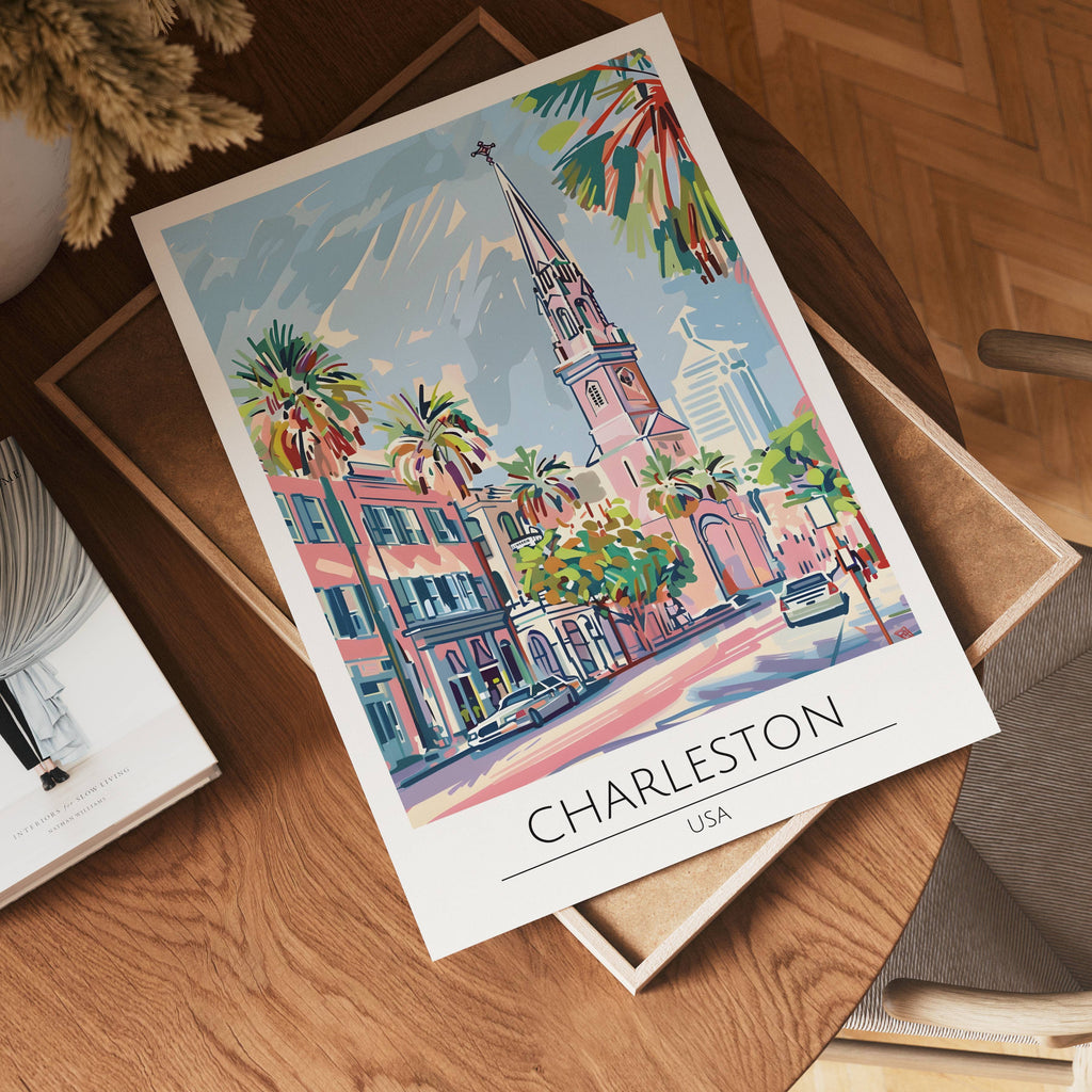 Charleston poster visad rakt fram – Bozetto affisch i hög tryckkvalitet i hög tryckkvalitet