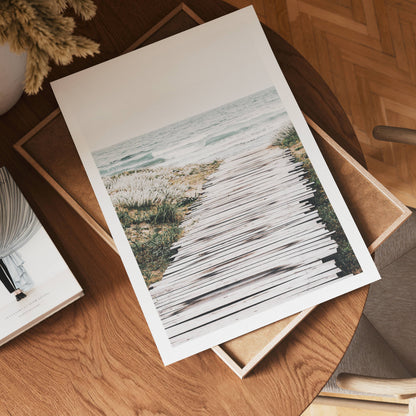 Ocean Walkway Poster