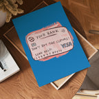 Credit Card Warning – affisch med snyggt motiv, köp enkelt hos Bozetto i flera storlekar