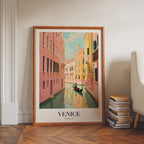 The Venice poster visad rakt fram – Bozetto affisch i hög tryckkvalitet i hög tryckkvalitet