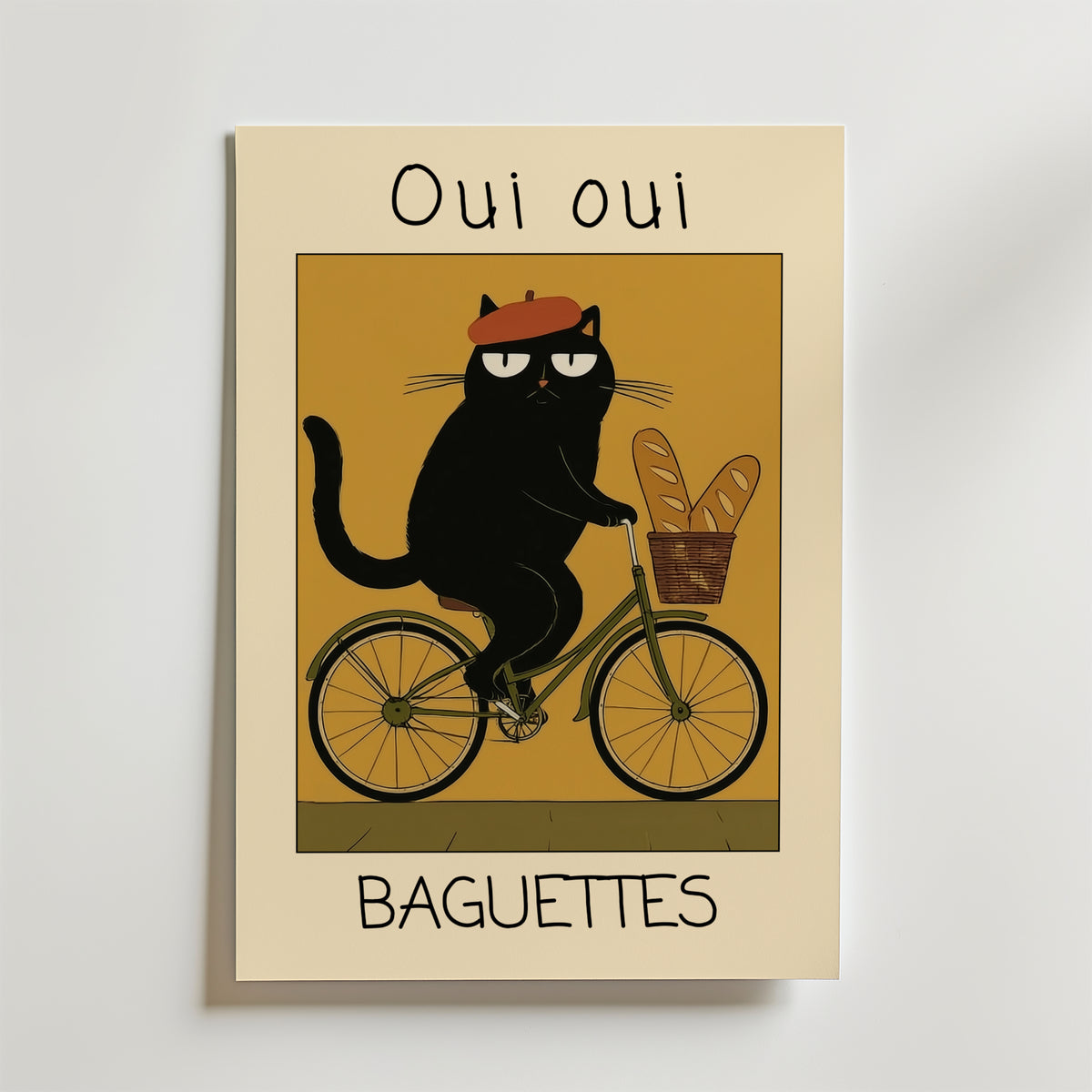Bundle 2-pack French Morning Ride – kuraterad postercollection som lyfter hemmet hos Bozetto
