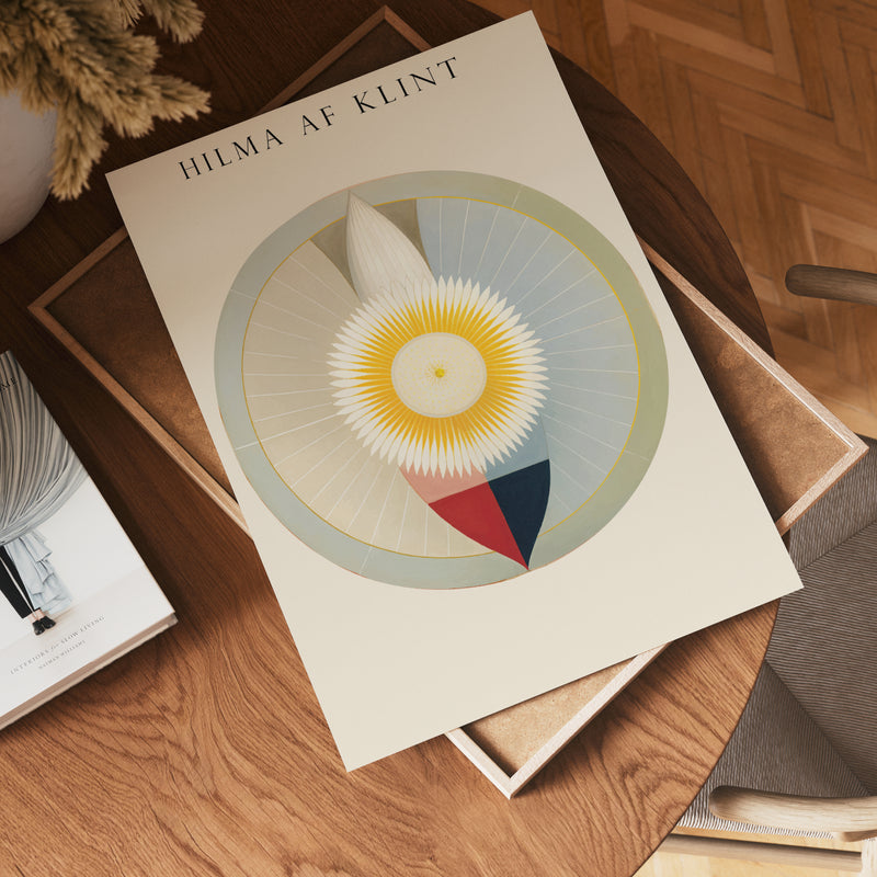 Hilma af Klint The Sun Within Poster