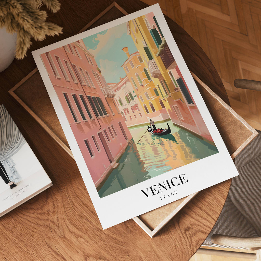 The Venice – affisch med snyggt motiv, köp enkelt hos Bozetto i flera storlekar i hög tryckkvalitet