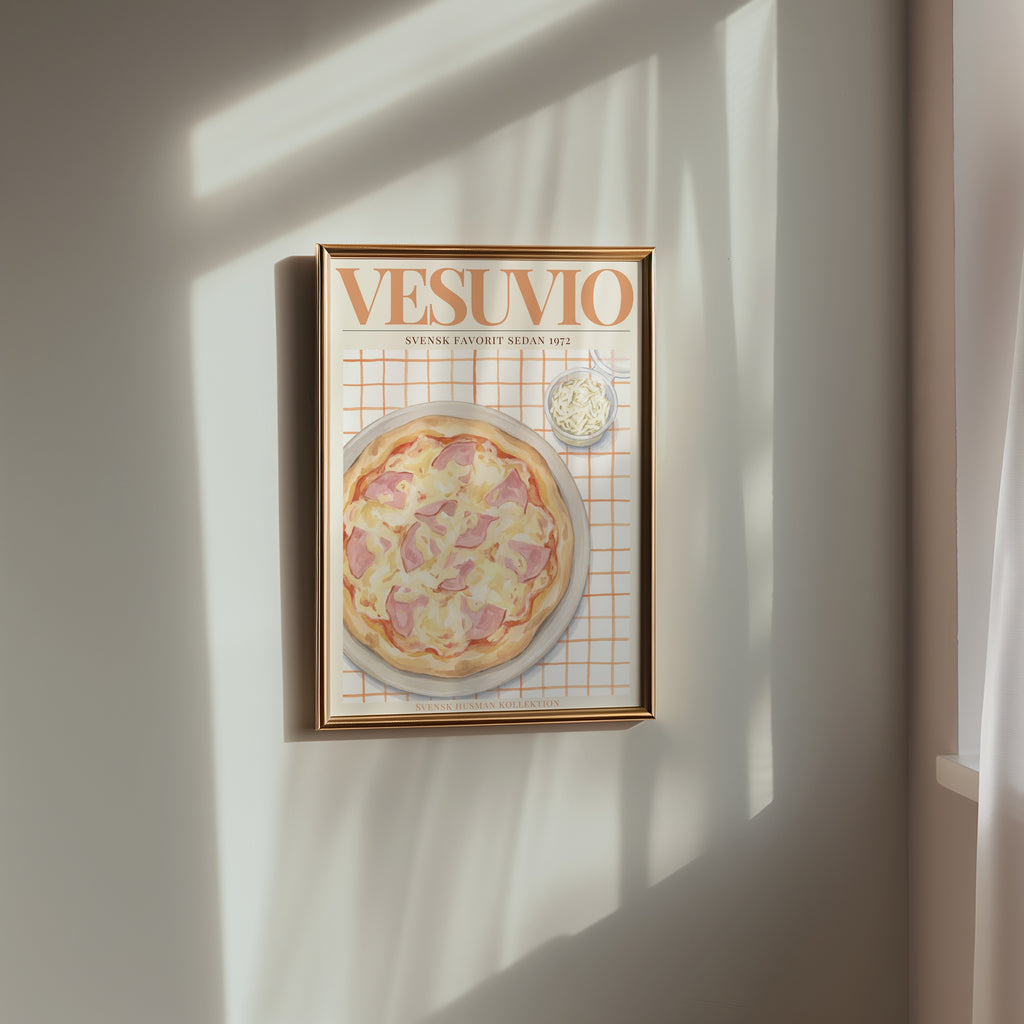 Vesuvio poster i stilrent hem med modern inredning – köp enkelt hos Bozetto i hög kvalitet
