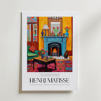 Maison Intérieure Matisse – stilfullt konsttryck från Bozetto, tryckt på matt finpapper
