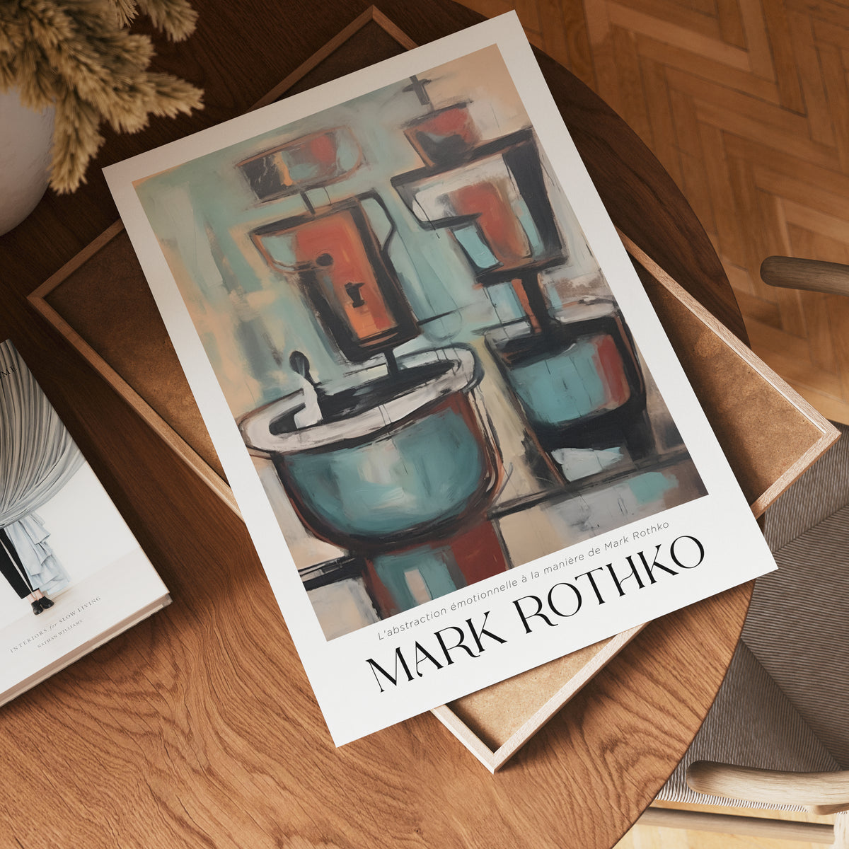 Ritual Balance Mark Rothko – affisch med stilfullt motiv från Bozetto i hög kvalitet