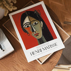 Two Sides of Her Matisse – affisch med stilfullt motiv från Bozetto i hög kvalitet