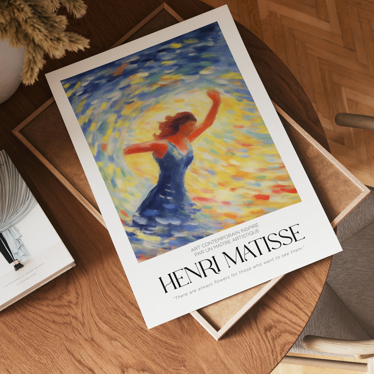 Tourbillon de Joie Matisse – affisch med stilfullt motiv från Bozetto i hög kvalitet