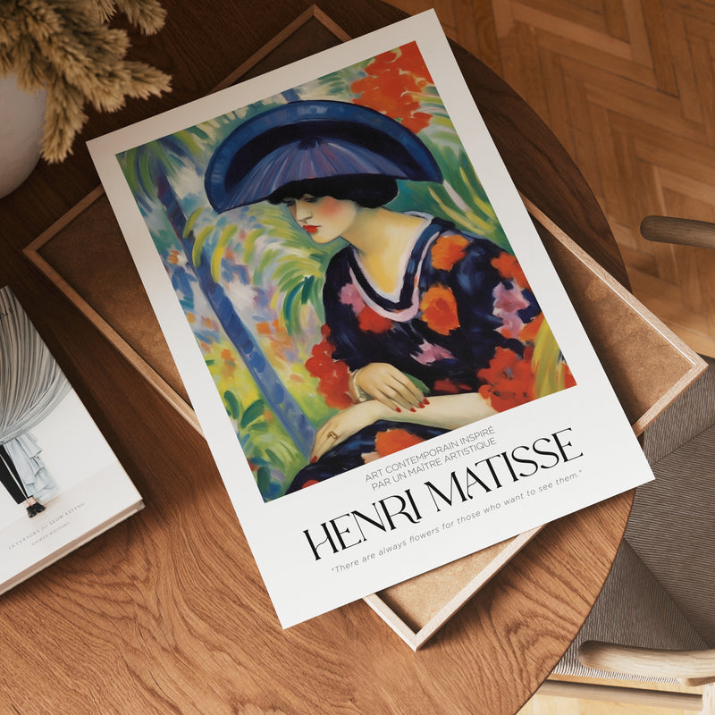 Tropical Contemplation Matisse Poster