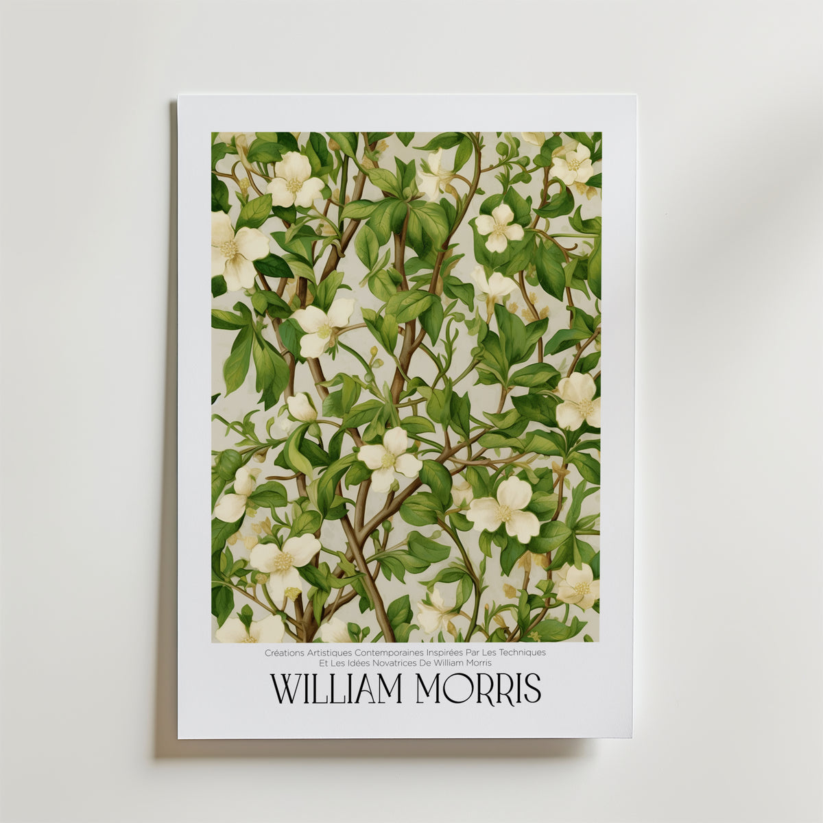 Storleksguide för William Morris Ivory Blossom – välj din favoritstorlek hos Bozetto