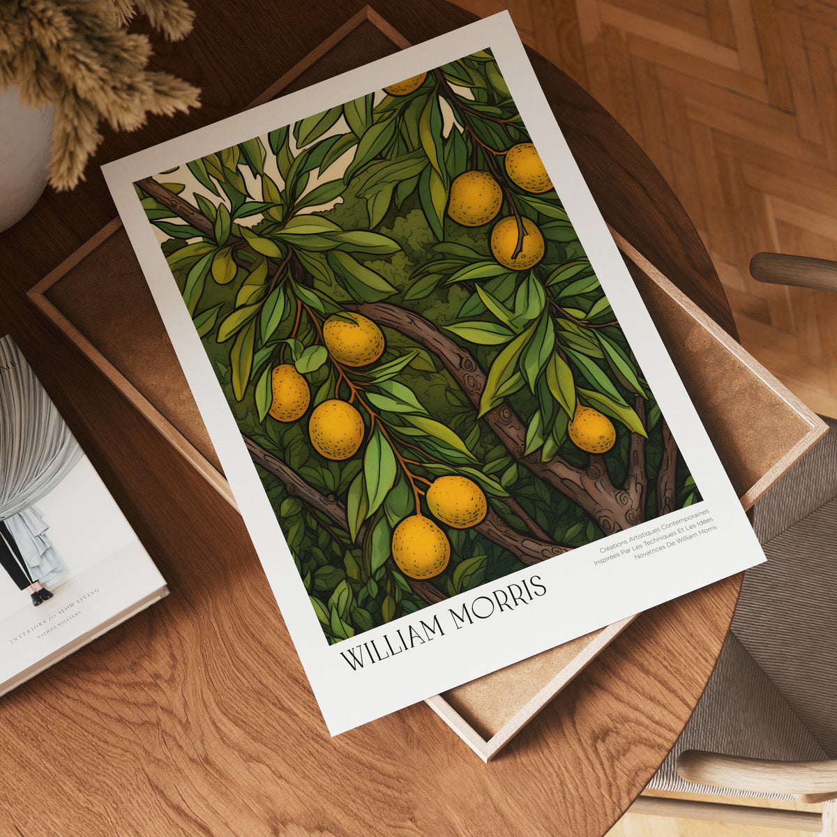 William Morris Golden Orchard poster visad rakt fram – Bozetto affisch i hög tryckkvalitet