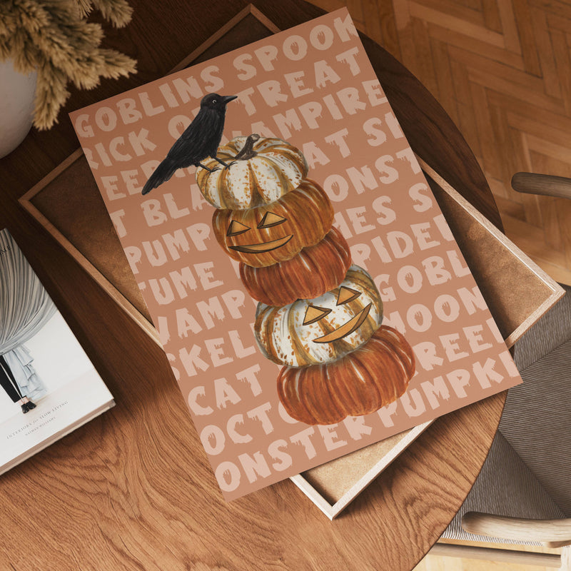 Pumpkin Tower Poster