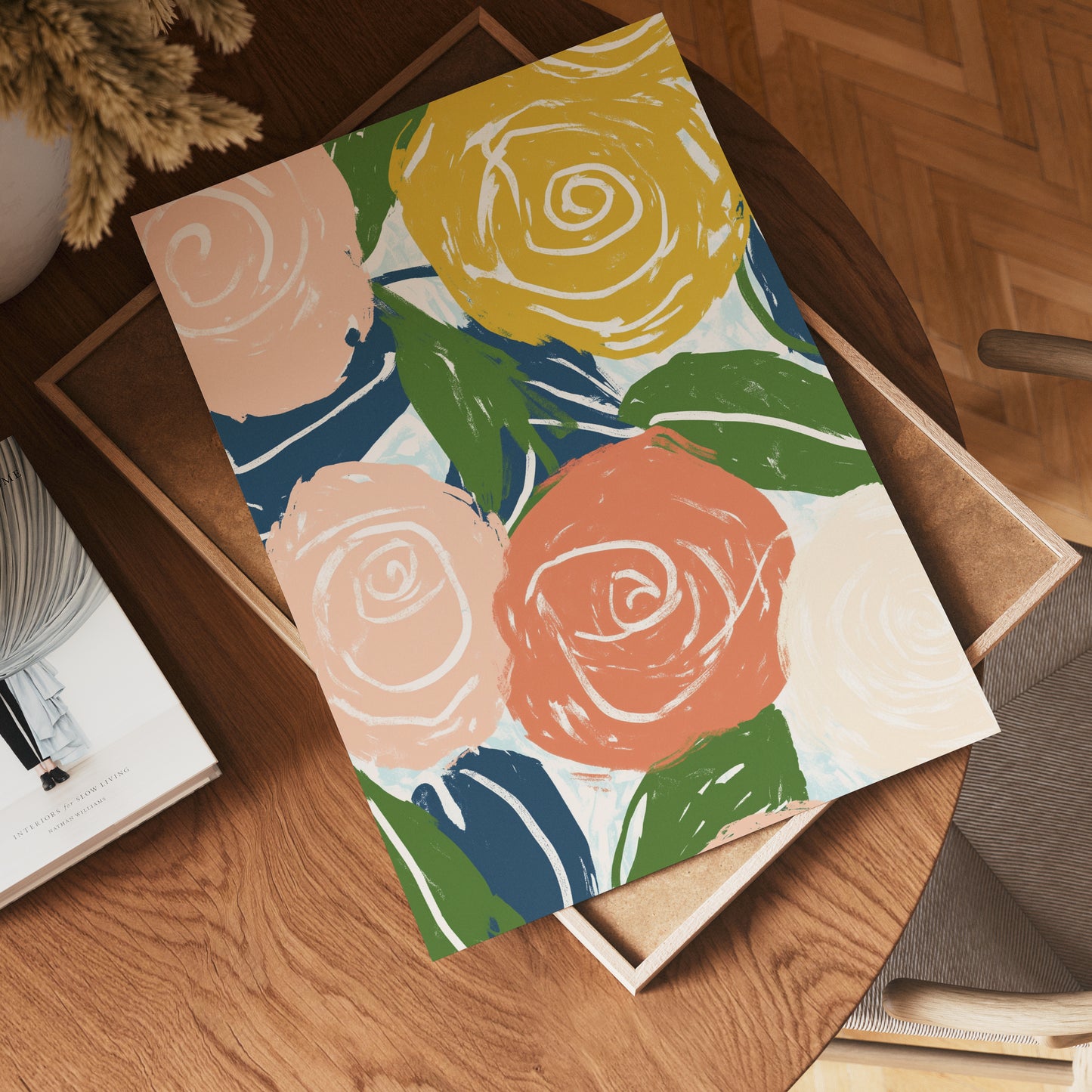 Floral Harmony Poster