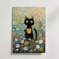 Morning Coffee Cat – stilfullt konsttryck från Bozetto, tryckt på matt finpapper