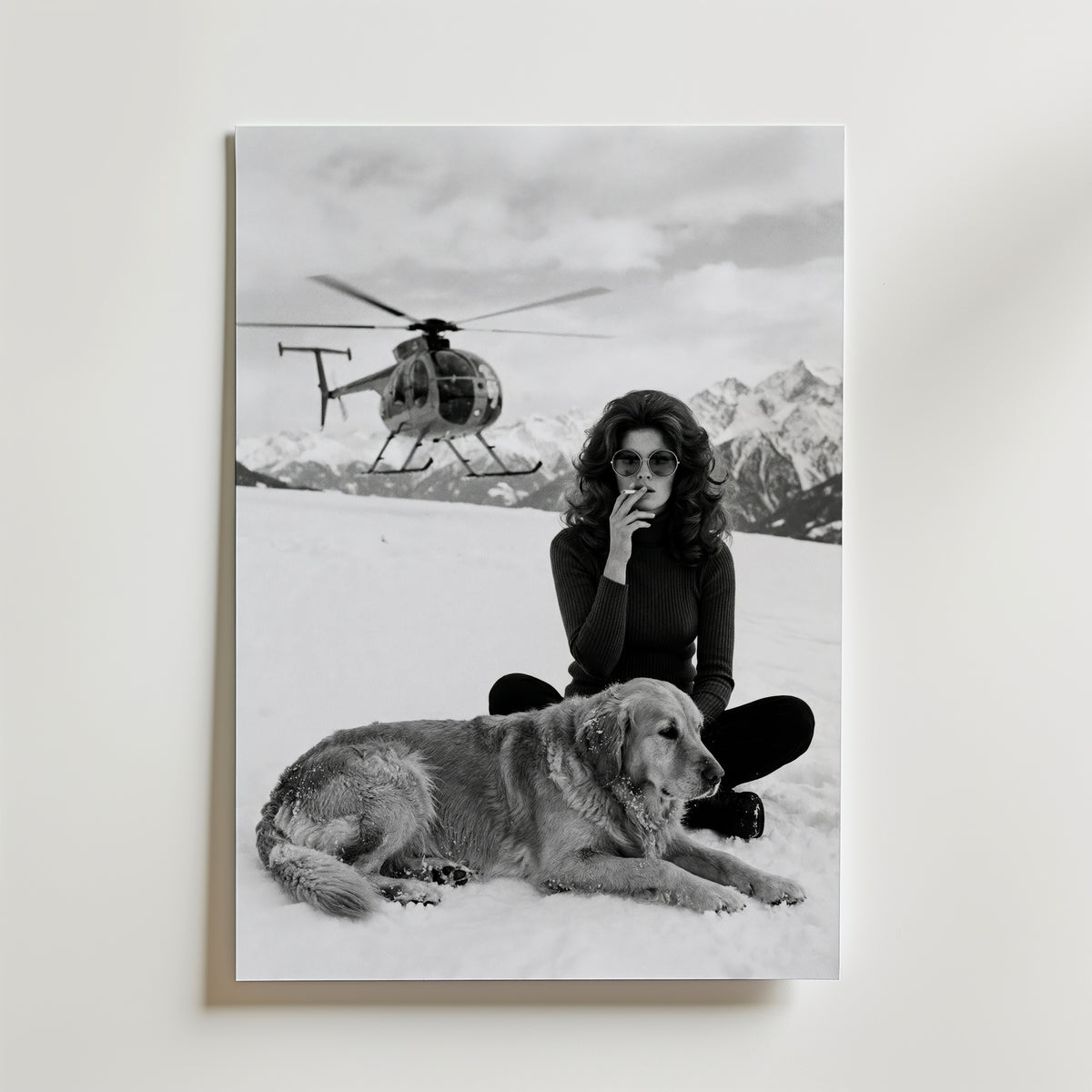 Alpine Icon Serenity Poster – utan passepartout