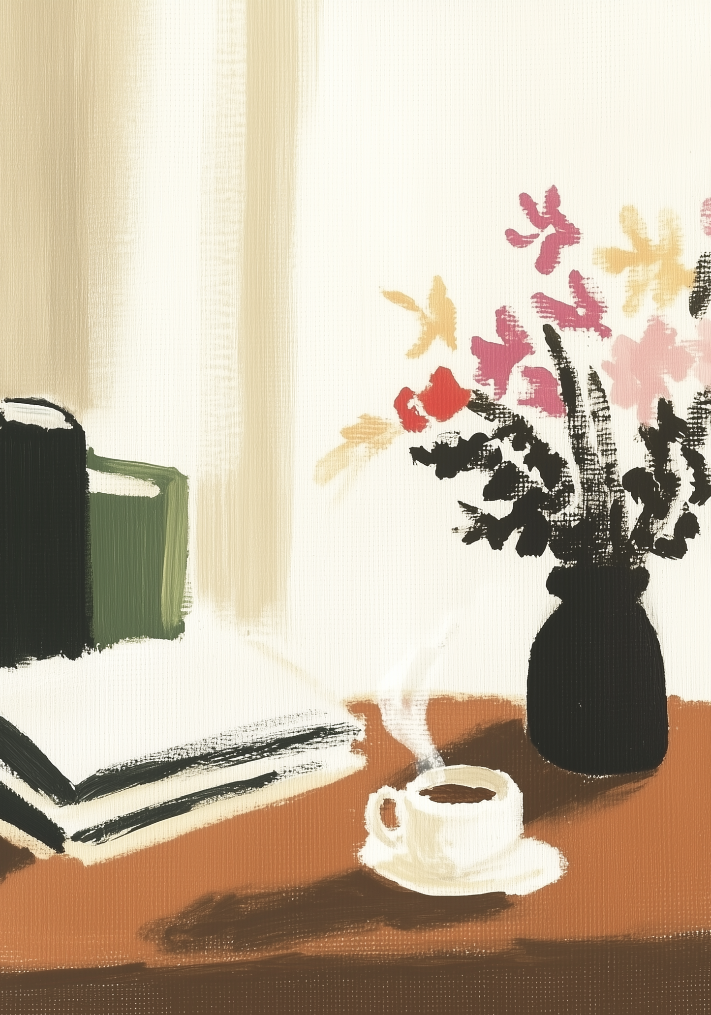 Morning Coffee Poster