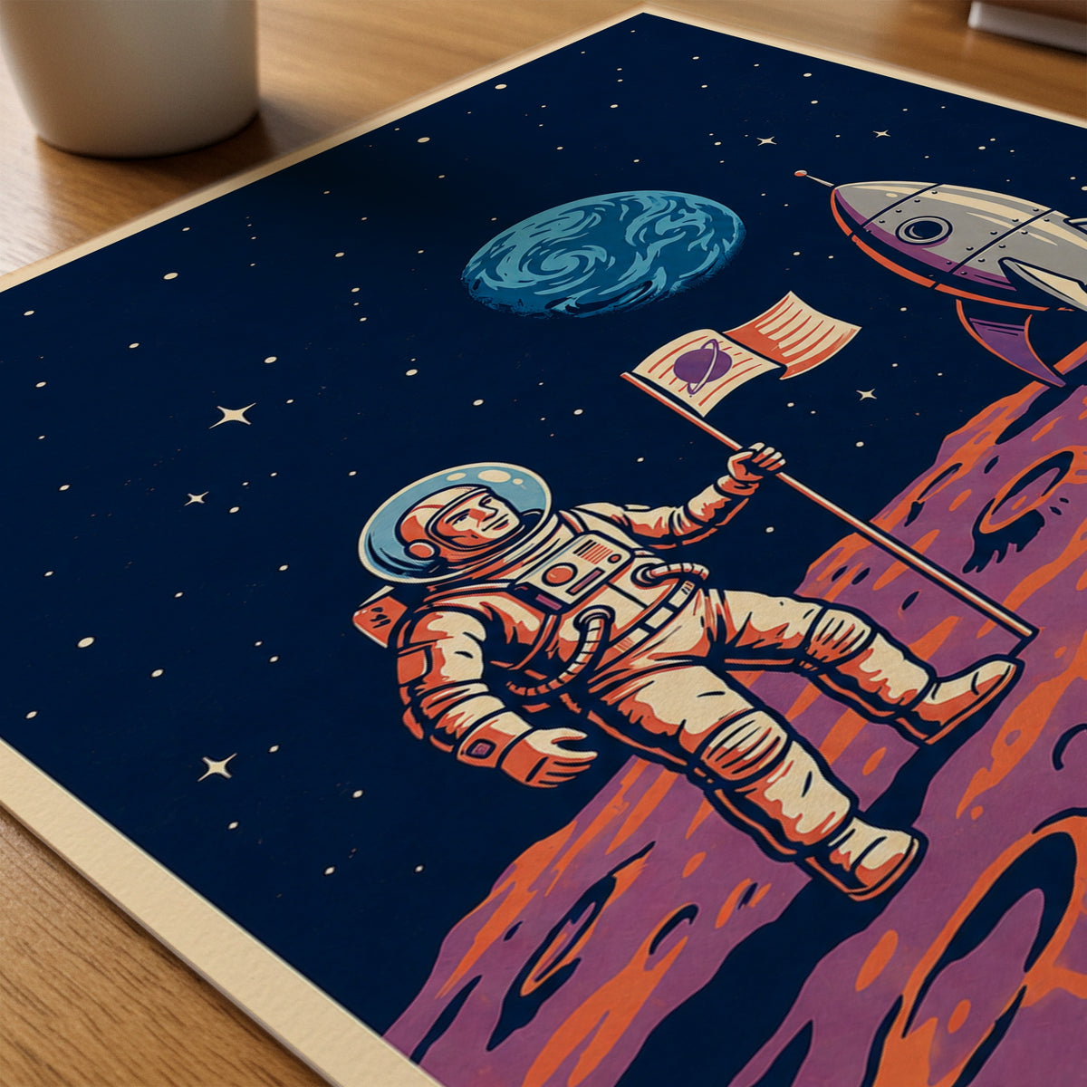 Moonwalk Poster – tryck på papper