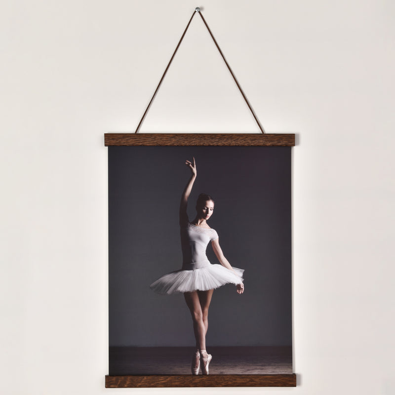 Posterhängare Valnöt med magnet