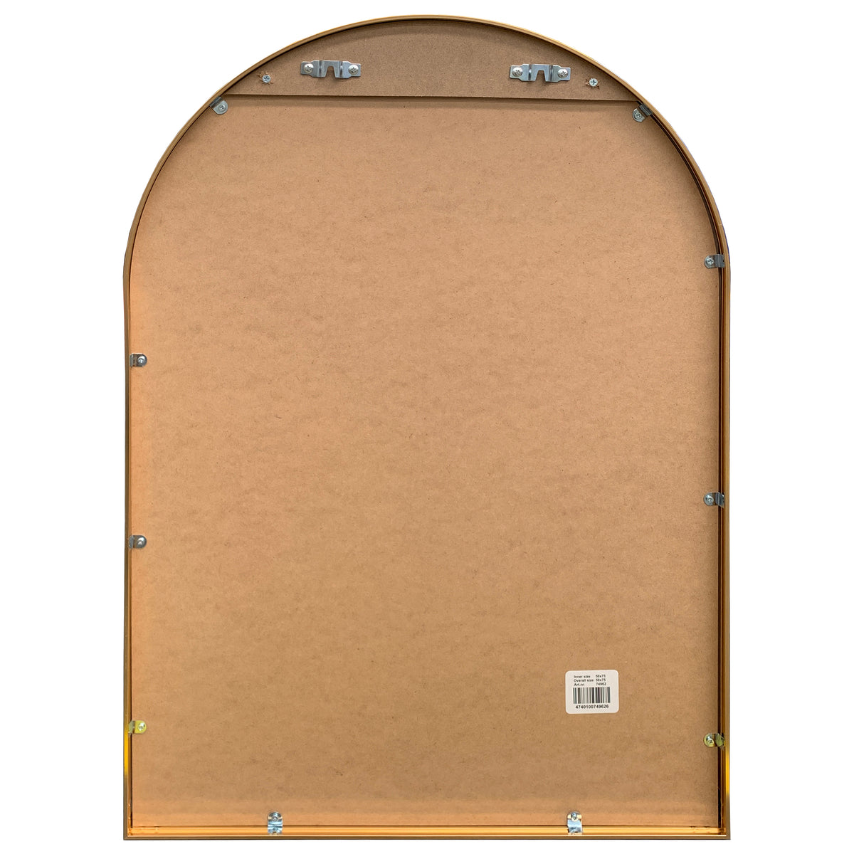 Sävelången – Valvspegel med guldram 50 × 75 cm